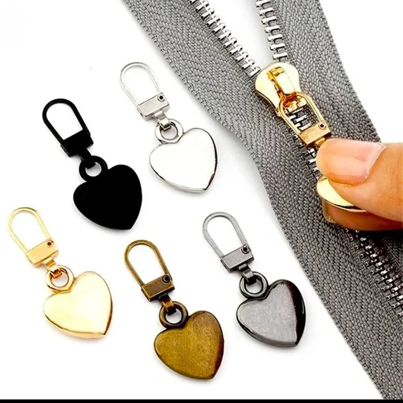 NIP Zipper Pull Star and Heart Listing for i pack - Picture 6 of 6